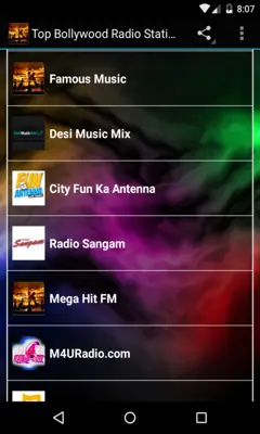 Top Bollywood Radio Stations android App screenshot 2